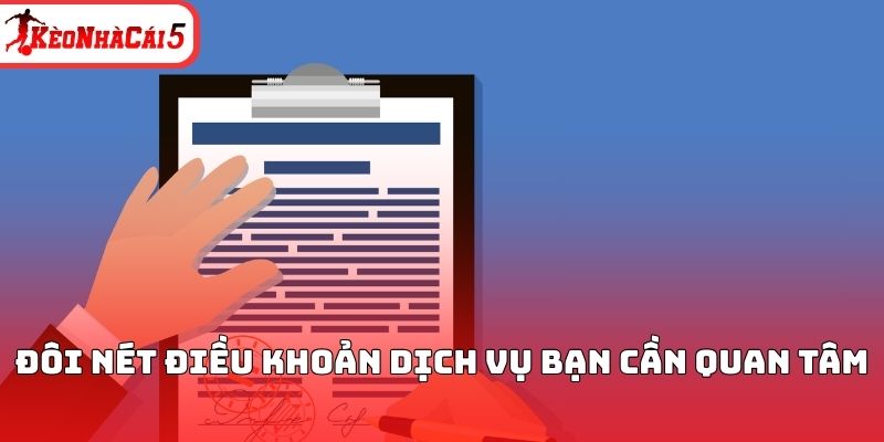 Đôi nét điều khoản dịch vụ bạn cần quan tâm 