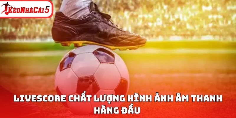 Livescore chất lượng hình ảnh âm thanh hàng đầu 