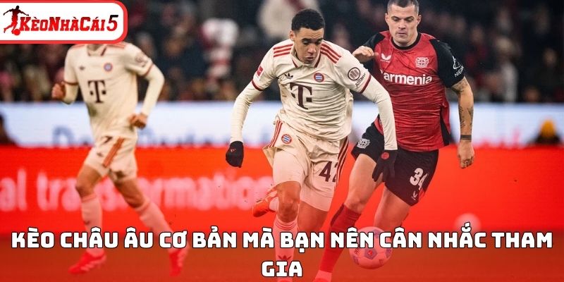 Kèo châu Âu cơ bản mà bạn nên cân nhắc tham gia