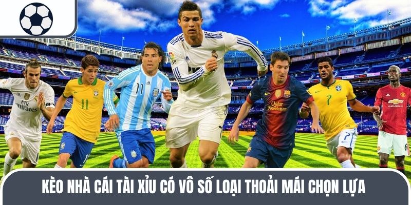 Kèo nhà cái tài xỉu có vô số loại thoải mái chọn lựa 